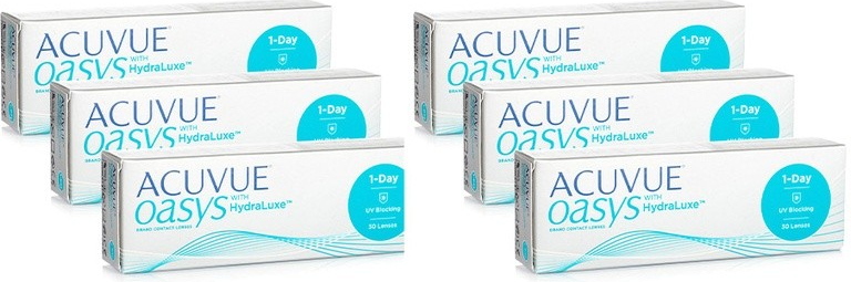 Johnson & Johnson Acuvue Oasys 1-Day with HydraLuxe 180 šošoviek