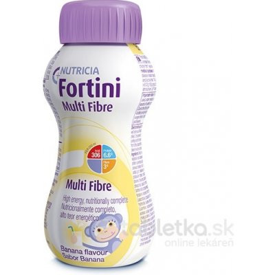 Nutricia Zoetermeer Fortini Multi Fibre pre deti výživa s vanilkovou 200 ml