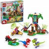 Súboj LEGO® Marvel Spider-Mana a Gobbyho raptora v centrále baldachýnu 11200 LEGO
