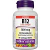 Webber Naturals Vitamin B12 Extra silný 5000mcg 60 tabliet