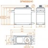 Spektrum servo S6240 Auto Vysoká rýchlosť 15kg.cm 0.08s/60° 23T