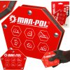 MAR-POL Zvárací magnetický uholník 6 hran 25 lbs 25 kg M79413