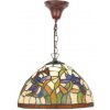 Závesná lampa Tiffany FLIGHT Ø25