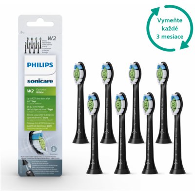 Štandardná veľkosť hlavice sonickej kefky, 8 ks Philips Sonicare Optimal White HX6068/13