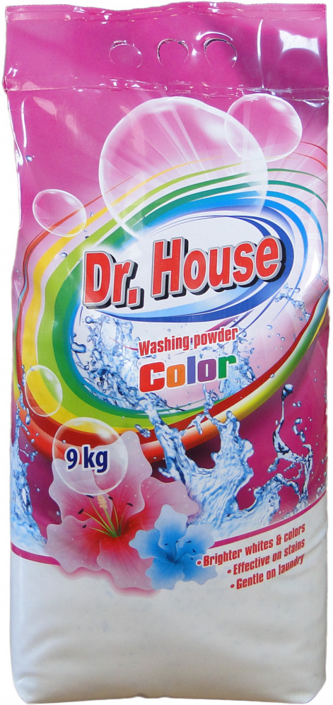 Dr. House Universal prací prášok Color 9 kg