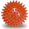 GYMY MASÁŽNA LOPTIČKA - ježko 6 cm oranžová, priemer 6 cm 1x1 ks