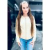 Max Original Leather Dámska kožená bunda MAGDA vanila (XL 50-52) - Vanila - XL