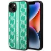 Karl Lagerfeld iPhone 14 zelené Monogram Stripe