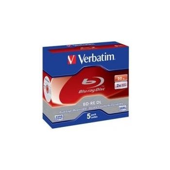 Verbatim BD-RE 50GB 2x, 5ks