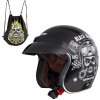 W-TEC Black Heart V541 Black Heart Skull, čierna lesk - S (55-56) - Rozšírená záruka 3 roky
