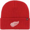 Zimná čiapka 47, NHL DETROIT RED WINGS HAYMAKER CUFF KNIT červená,biela os