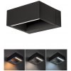 Solight WO806 LED venkovní nástěnné osvětlení Ragusa, 7W, 450lm, 3 CCT