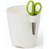 Prosperplast LIMES UNO kvetináč na bylinky s nožnicami 13cm, 1,3l, biela DLU130