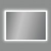 ACB A359611LP Nástenné zrkadlo AMANZI s LED osvetlením 50W, 4000K, 3536lm, IP44, biela, dotyk.sp.
