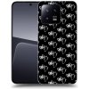 Picasee silikónový čierny obal pre Xiaomi 13 - Separ - White On Black