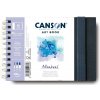 Art Book Canson Montval Skicák v pevnej krúžkovej väzbe A5, CP, 300 g, 24 listov