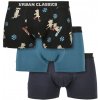 Organic X-Mas boxers 3-pack teddy aop+jasper+navy čierna 5XL Urban Classics 4065812027764