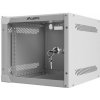 Nástenný rack 10'' 4U 280x310mm sivý flat pack