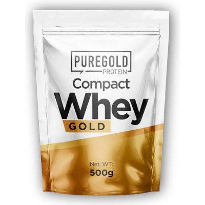 PureGold Compact Whey Protein 500g - Belgická čokoláda (dostupnost 5 dní)