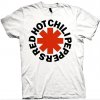 Red Hot Chili Peppers Tričko Red Asterisk Unisex White S