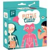 Puzzle ľudské telo 3+
