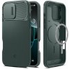 Kryt Spigen Optik Armor Mag Magsafe iPhone 16 Pro Max Abyss Green