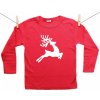 Boodyy Červené tričko s dlhým rukávom Sob 98 (2-3 roky)