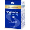GS Magnesium citrát 1340mg + B6 50 + 50 tabliet