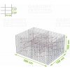 Gabiónový kôš 200 x 150 x 100 cm oko 10 x 5 cm, bez vrchnej siete