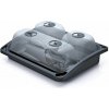 Set sadbovačov a náradia 14v1 RESPANA TABLE TOP SEED STARTER SET - farba: antracit (Prosperplast INST01-S433)