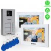 EVOLVEO DoorPhone AP2-2 drátový videotelefon pro dva byty s aplikací, bílý