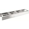 Ibili Nerezový držiak na formy - foodstyling 40x10x5cm -