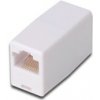 Digitus spojka RJ-45 nestíněná bílá , zlacené kontakty AT-A 8-8