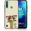 PROTEMIO 102700 MY ART Ochranný kryt pre Motorola Moto G8 Power Lite GIRAFFE (180)