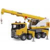 Bruder Nákladné auto Scania so žeriavom Liebherr 3571
