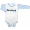 Body dl.rukáv s vtip. textom Baby Nellys Malý Casanova chalan