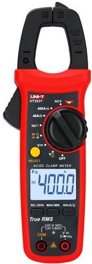 Klešťový multimetr UNI-T UT203+