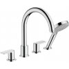 Hansgrohe - Batéria na okraj vane, 4-otvorová inštalácia, chróm 71459000ROZ1