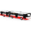 Rappa Autobus česky hovoriaci plast 36cm červený