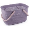 Plastový košík 18,5x28 cm - 1 ks 9 fialová lila