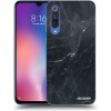 Picasee silikónový čierny obal pre Xiaomi Mi 9 SE - Black marble