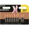 Batéria, mikro AAA, 10ks, DURACELL 