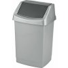 Curver Odpadkový koš Click-It výklopný 50l žulový (CUR000280)
