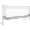 iMex Zábrana na posteľ Smart 140 cm bielo-sivá W5303