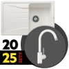 BLANCO SET 08-B 25 SONA 45 S + MIDA biela