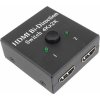 PremiumCord HDMI Switch 4K, FULL HD 1080p obojsmerný 2-1 alebo 1-2 khswit21c