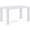 Autronic AT-3007 WT jedálenský stôl 135x80x76cm, vysoký lesk biely