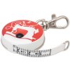 Hoechstmass PICCO DECOR GARN RED krajčírsky meter zvinovací, obojstranný, 150 cm - červený