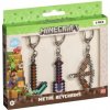 Set príveskov na kľúče Minecraft
