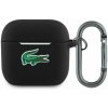 Lacoste Liquid Silicone Croc Logo Pouzdro pro AirPods 4 Black